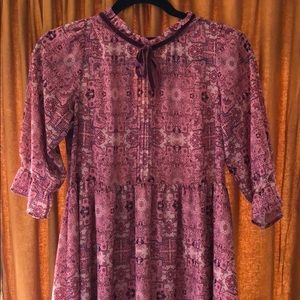 SOLD For love and lemons babydoll dress